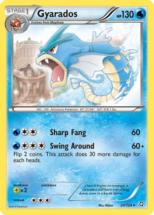 Gyarados 024/124 - Rare