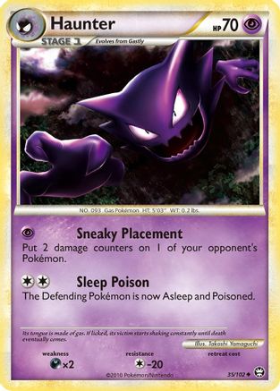 Haunter 035/102/102 - Uncommon