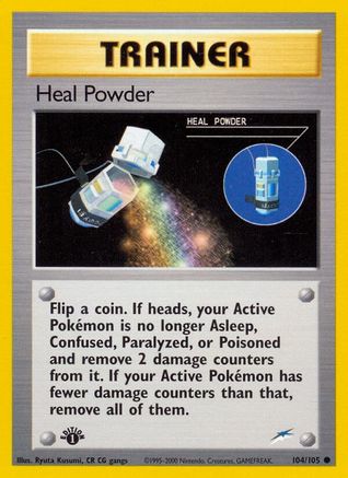 Heal Powder 104/105/105 - Common - 1st Edition