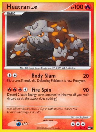 Heatran 001/17 - Rare