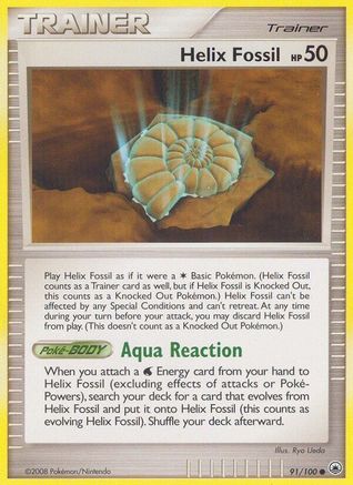 Helix Fossil 091/100 - Common