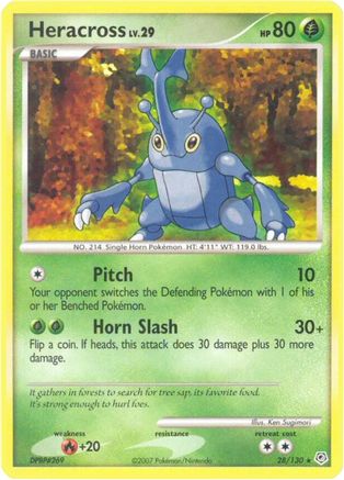 Heracross 028/130/130 - Rare
