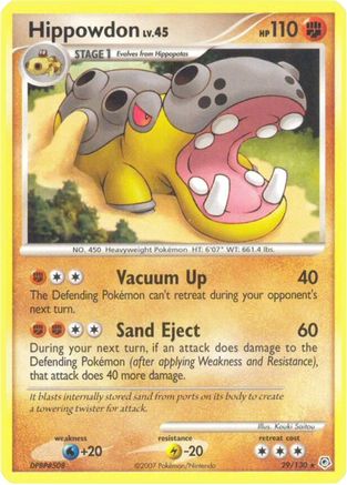 Hippowdon 029/130 - Rare