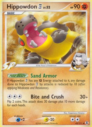 Hippowdon E4 042/111 - Uncommon