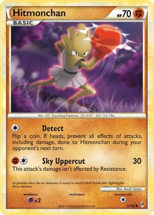 Hitmonchan 057/95/95 - Common