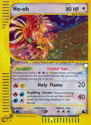 Ho-oh 149/144 - Secret Rare - Reverse Holofoil