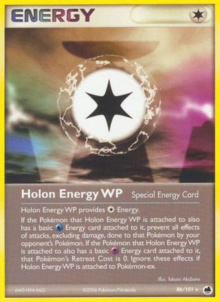 Holon Energy WP 086/101 - Rare - Reverse Holofoil