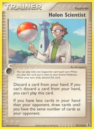 Holon Scientist 097/113 - Uncommon - Reverse Holofoil