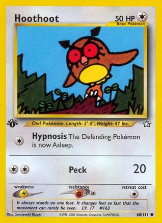 Hoothoot 060/111/111 - Common - Unlimited