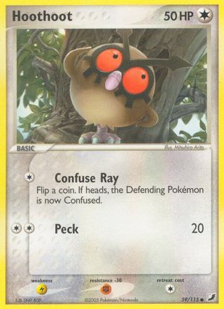 Hoothoot 059/115 - Common