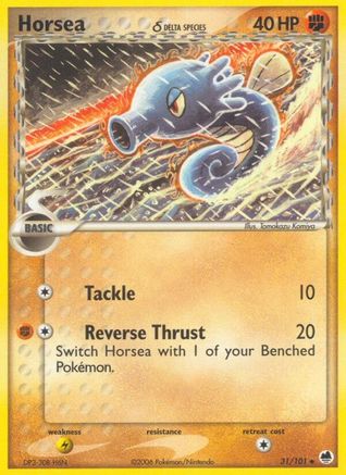 Horsea 031/101/101 - Uncommon