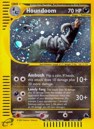 Houndoom (H11) H11/144 - Holo Rare - Holofoil