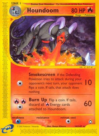 Houndoom (14) 014/147 - Rare