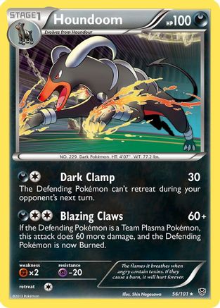Houndoom 056/101/101 - Holo Rare - Holofoil