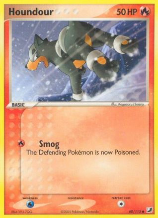 Houndour 060/115/115 - Common - Reverse Holofoil