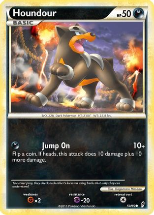 Houndour 059/95/95 - Common