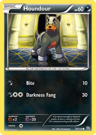 Houndour 074/124 - Common