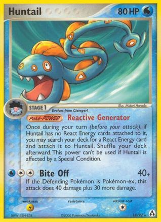 Huntail 018/92 - Rare