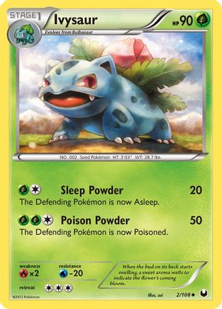 Ivysaur 002/108 - Uncommon