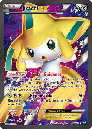 Jirachi EX (98 Full Art) 098/101 - Ultra Rare - Holofoil
