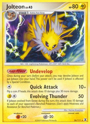 Jolteon 026/111 - Rare
