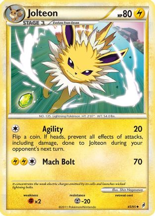 Jolteon 045/95/95 - Uncommon