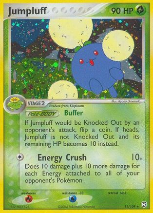 Jumpluff 011/109/109 - Holo Rare - Reverse Holofoil