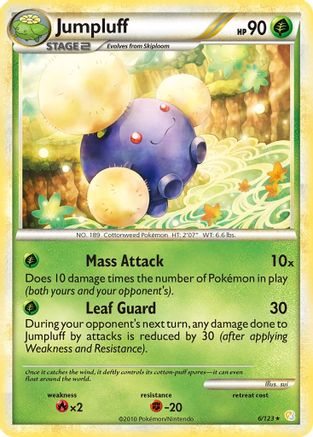 Jumpluff 006/123 - Holo Rare - Holofoil