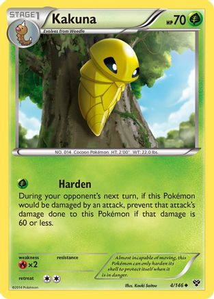 Kakuna 004/146 - Uncommon