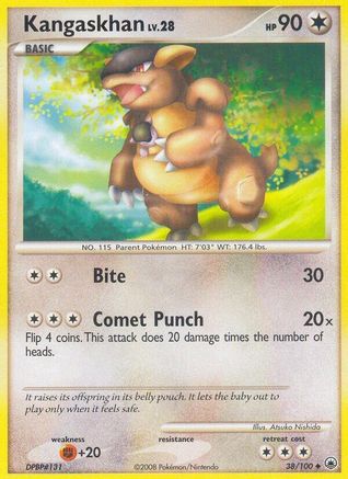 Kangaskhan 038/100 - Uncommon