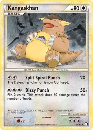 Kangaskhan 036/102 - Uncommon
