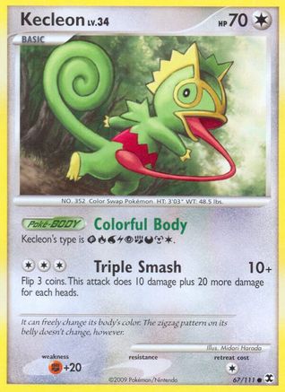 Kecleon 067/111/111 - Common