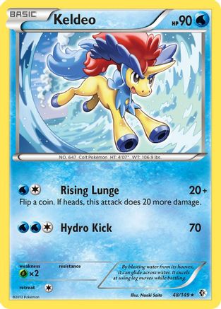 Keldeo (48) 048/149 - Rare
