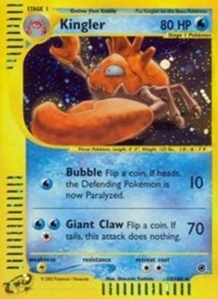 Kingler (15) 015/165 - Holo Rare - Holofoil