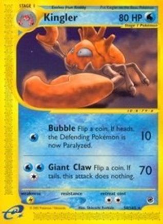 Kingler (50) 050/165 - Rare
