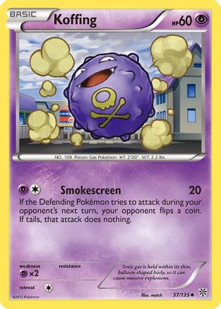 Koffing (57) 057/135 - Uncommon