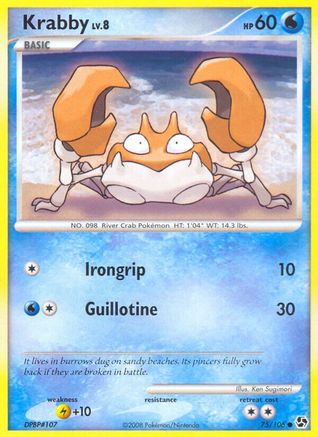 Krabby 075/106 - Common