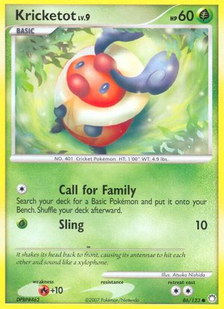 Kricketot 086/123 - Common