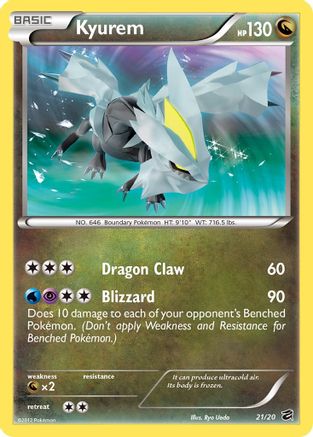 Kyurem 021/20 - Holo Rare - Holofoil