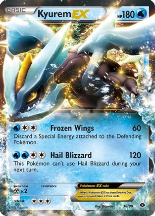 Kyurem EX 038/99 - Ultra Rare - Holofoil