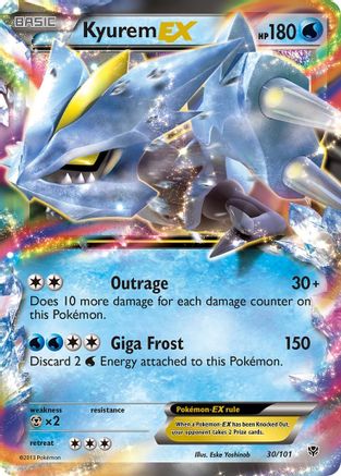 Kyurem EX 030/101 - Ultra Rare - Holofoil