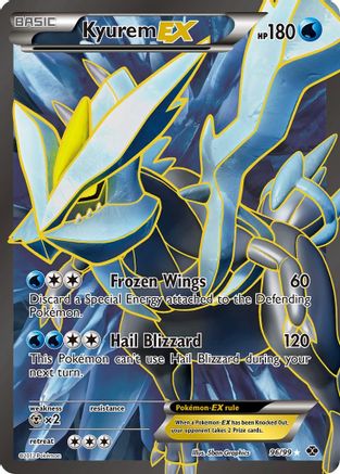 Kyurem EX (96 Full Art) 096/99 - Ultra Rare - Holofoil