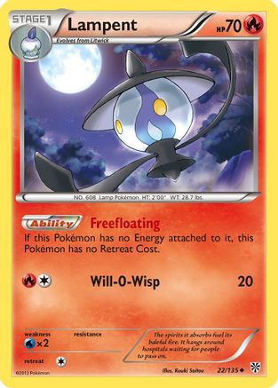 Lampent 022/135 - Uncommon