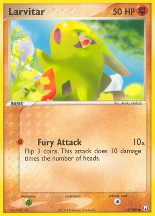 Larvitar 062/109/109 - Common - Reverse Holofoil