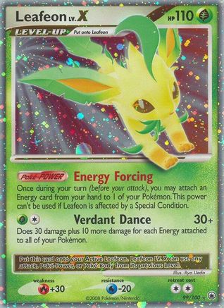 Leafeon LV.X 099/100 - Ultra Rare - Holofoil