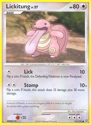 Lickitung 091/132 - Common