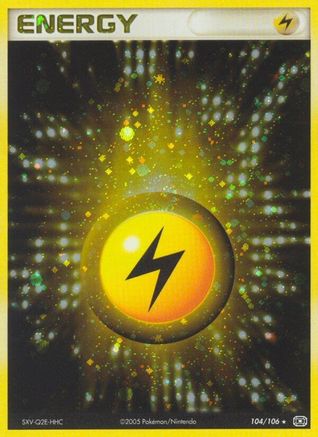 Lightning Energy 104/106/106 - Holo Rare - Holofoil
