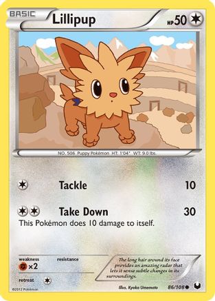 Lillipup 086/108 - Common