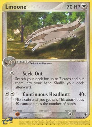 Linoone 038/109 - Uncommon