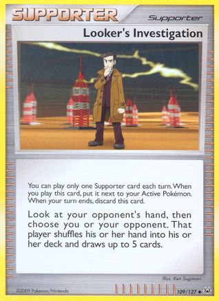Looker's Investigation 109/127 - Uncommon